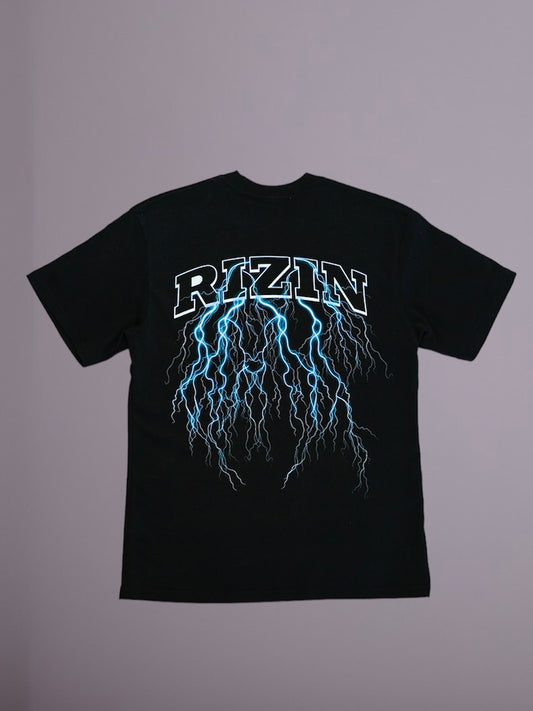 Black Rizin Lightning T-Shirt