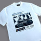 Washed White Rizin GTR-35 Tee