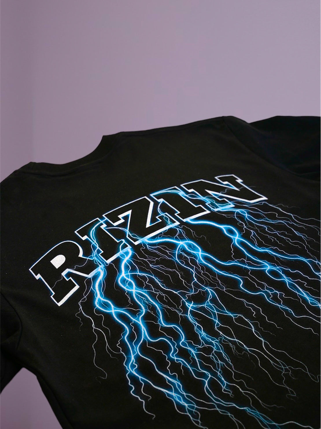 Black Rizin Lightning T-Shirt