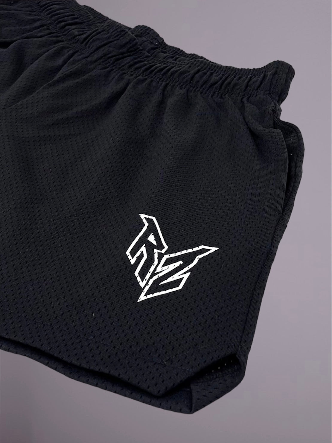 Black Rizin Mesh Short