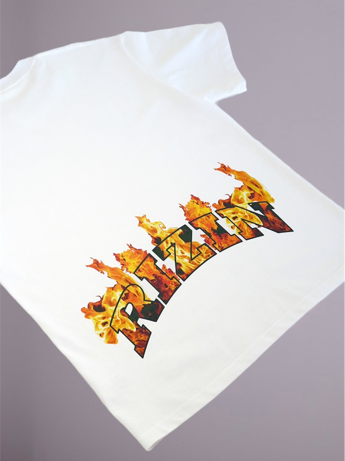 Flame t hotsell shirt white