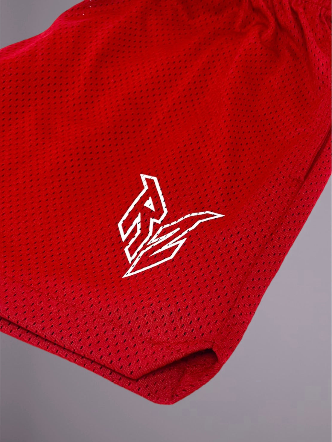 Red Rizin Mesh Short